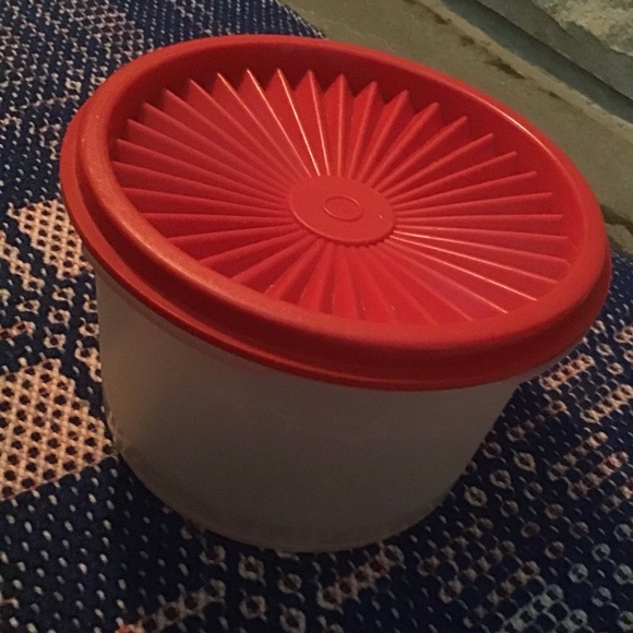 Vintage Tupperware Servalier Canister
